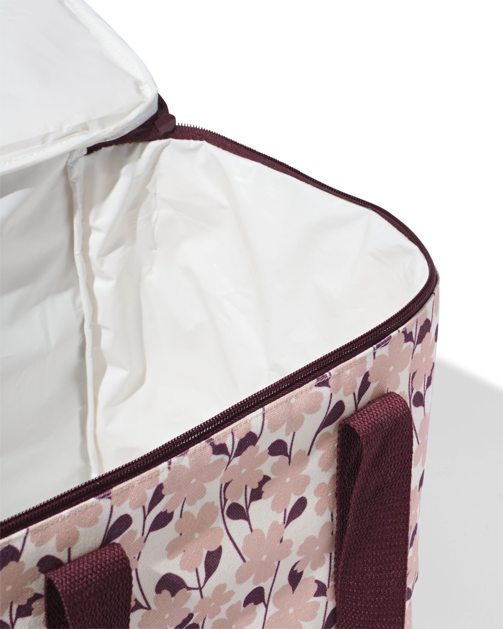 sac isotherme 25x36x10cm lin imprim&eacute; floral rose - 41800173 - HEMA