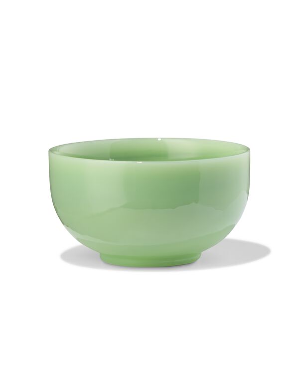 bol ⌀10cm verre effet marbre vert - 9650387 - HEMA