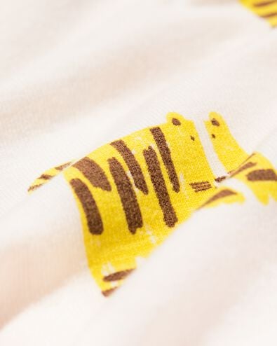 baby meegroei body dieren gebroken wit gebroken wit - 33304760OFFWHITE - HEMA