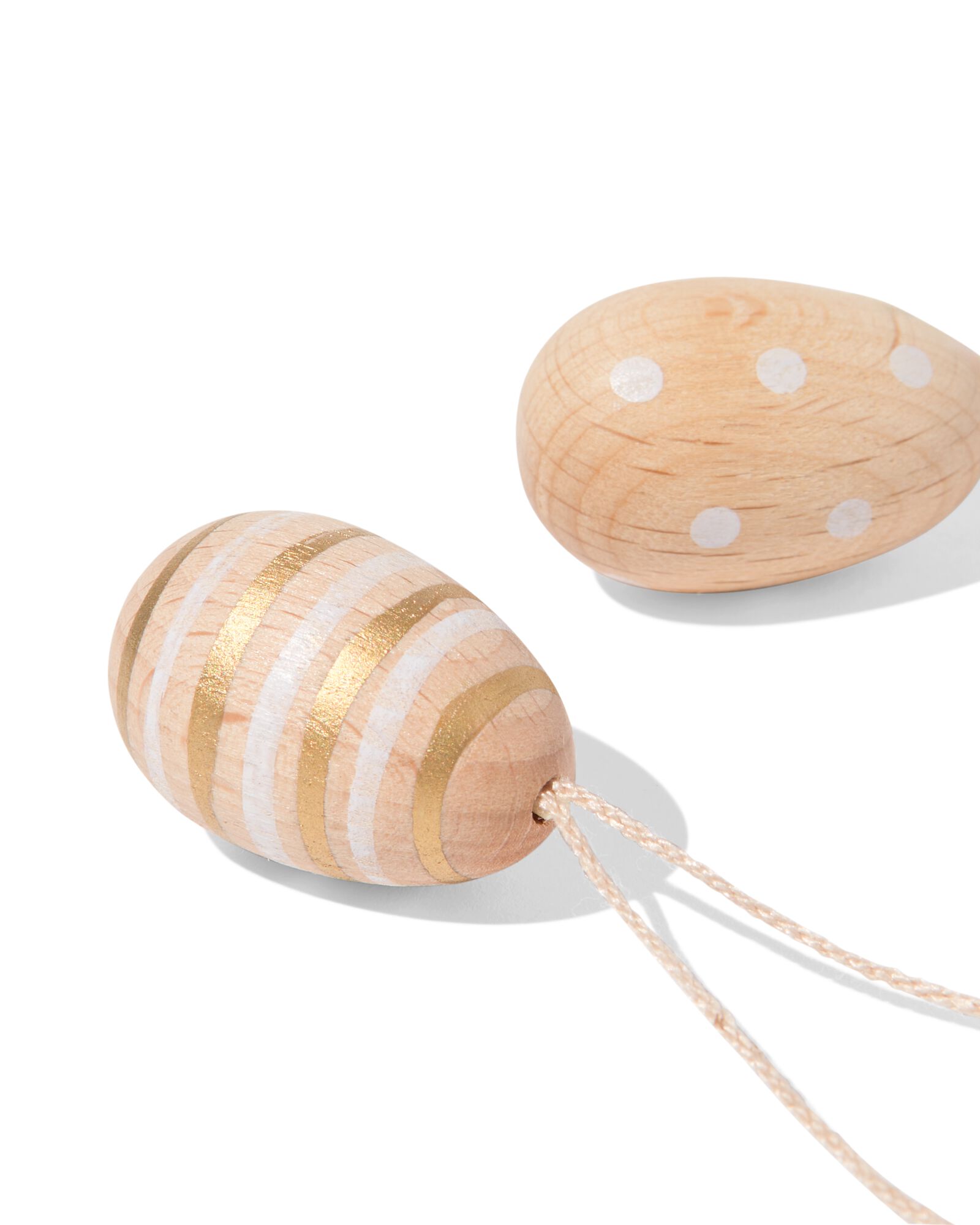 Oster-Anh&auml;nger Holz Ei &ndash; 12 St&uuml;ck - 25800066 - HEMA