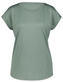 t-shirt de sport femme mesh vert vert - 1000027615 - HEMA