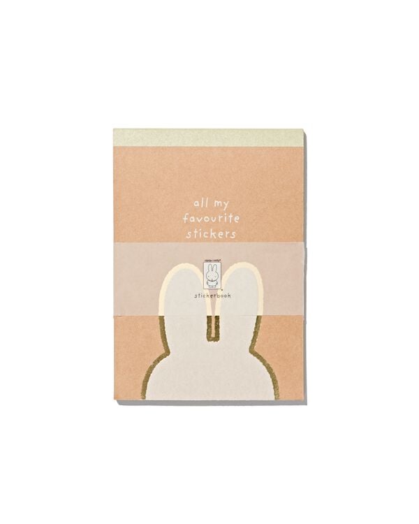 Miffy-Stickeralbum, 15 x 10 cm, 2 x 10 Seiten - 60410066 - HEMA