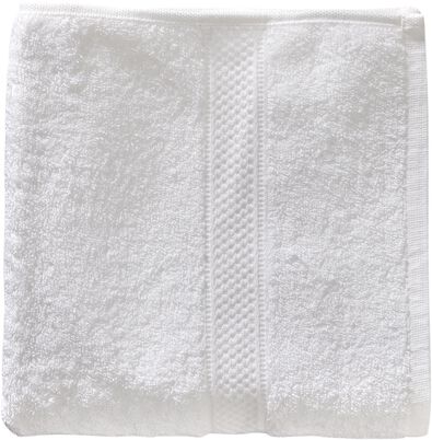 Handtuch - 50x100cm - schwere Qualität - weiß weiß Handtuch, 50 x 100 - 5212600 - HEMA