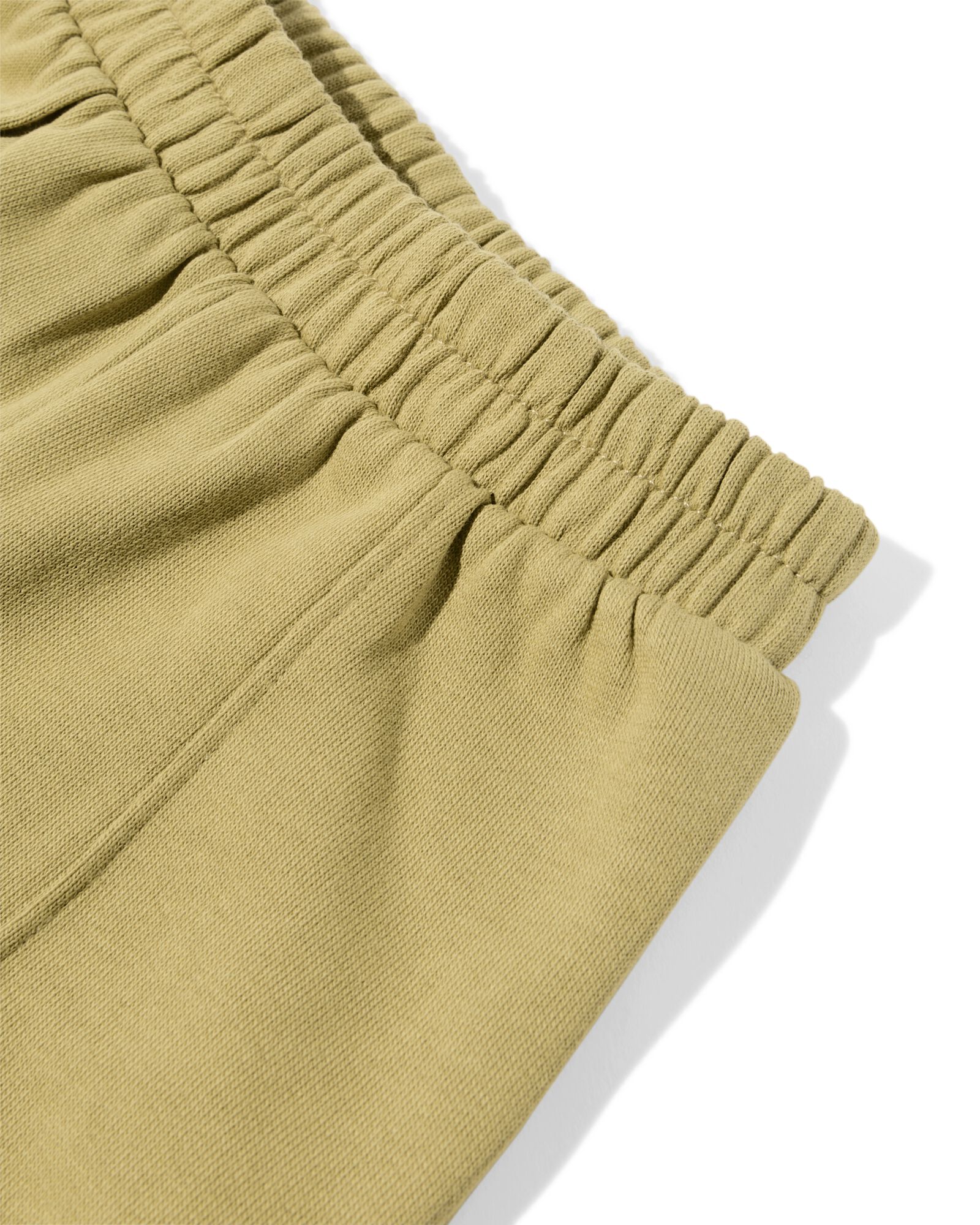 babybroek comfy fit sweatstof olijf olijf - 33184770OLIVE - HEMA