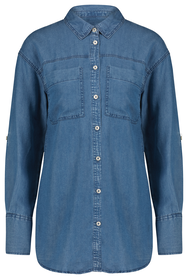 dames blouse Ilana blauw blauw - 1000029258 - HEMA