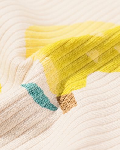 Ausgestellte Kinderleggings, Birnen beige - 30866406BEIGE - HEMA