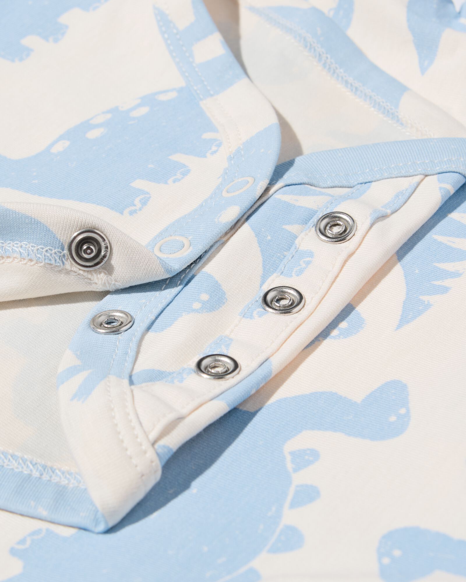 body &eacute;volutif b&eacute;b&eacute; animaux - 3 pi&egrave;ces bleu bleu - 33307060BLUE - HEMA