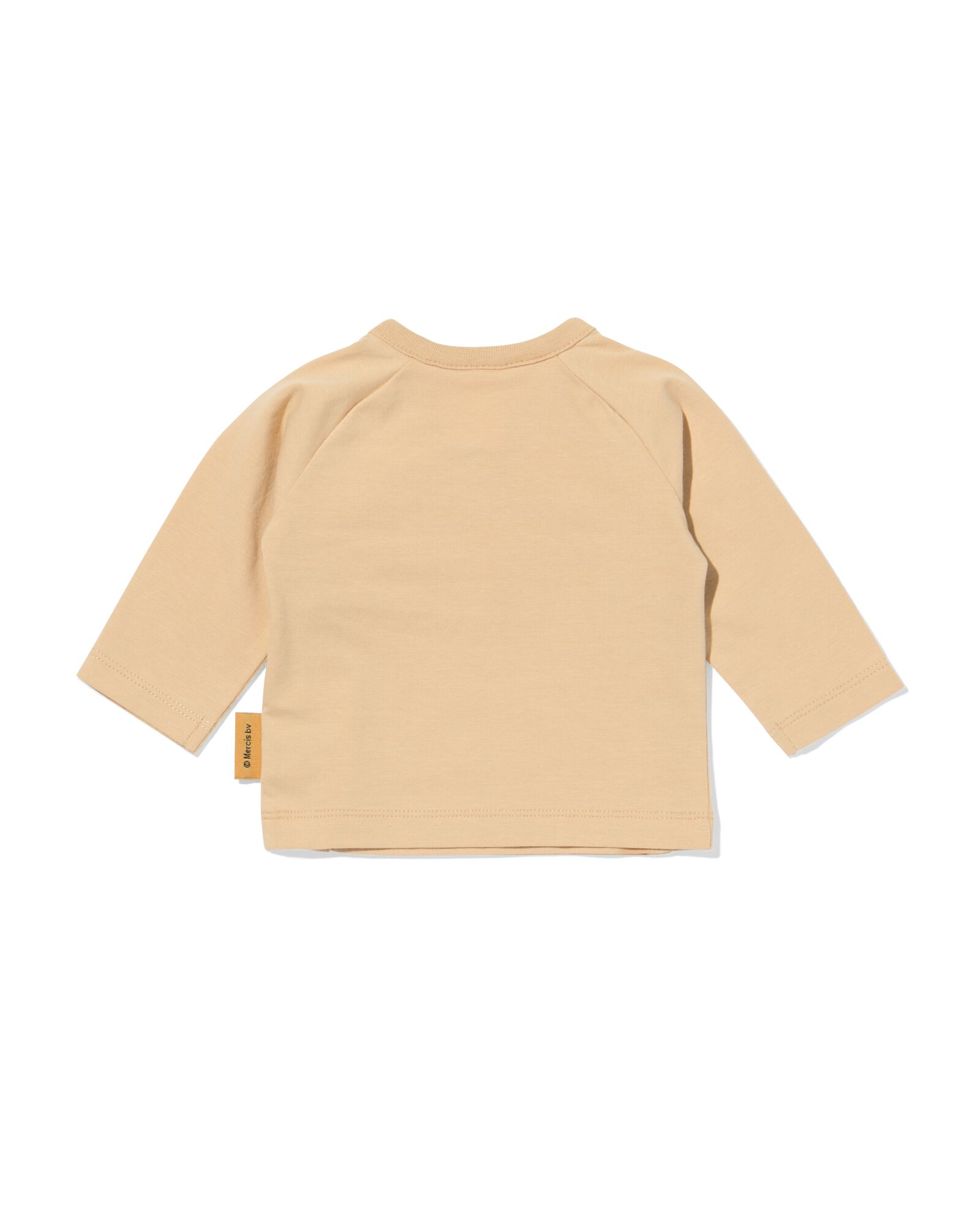 t-shirt nouveau-n&eacute; Miffy avec rabat sable sable - 33437620SAND - HEMA