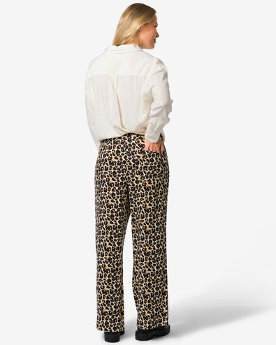 Damenhose Selma, Leopard bunt - 36258980MULTI - HEMA