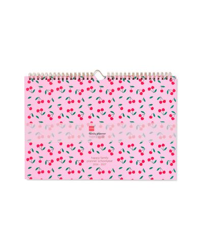 agenda familial 2026-2027 31x21,8cm cerises  - 14505672 - HEMA