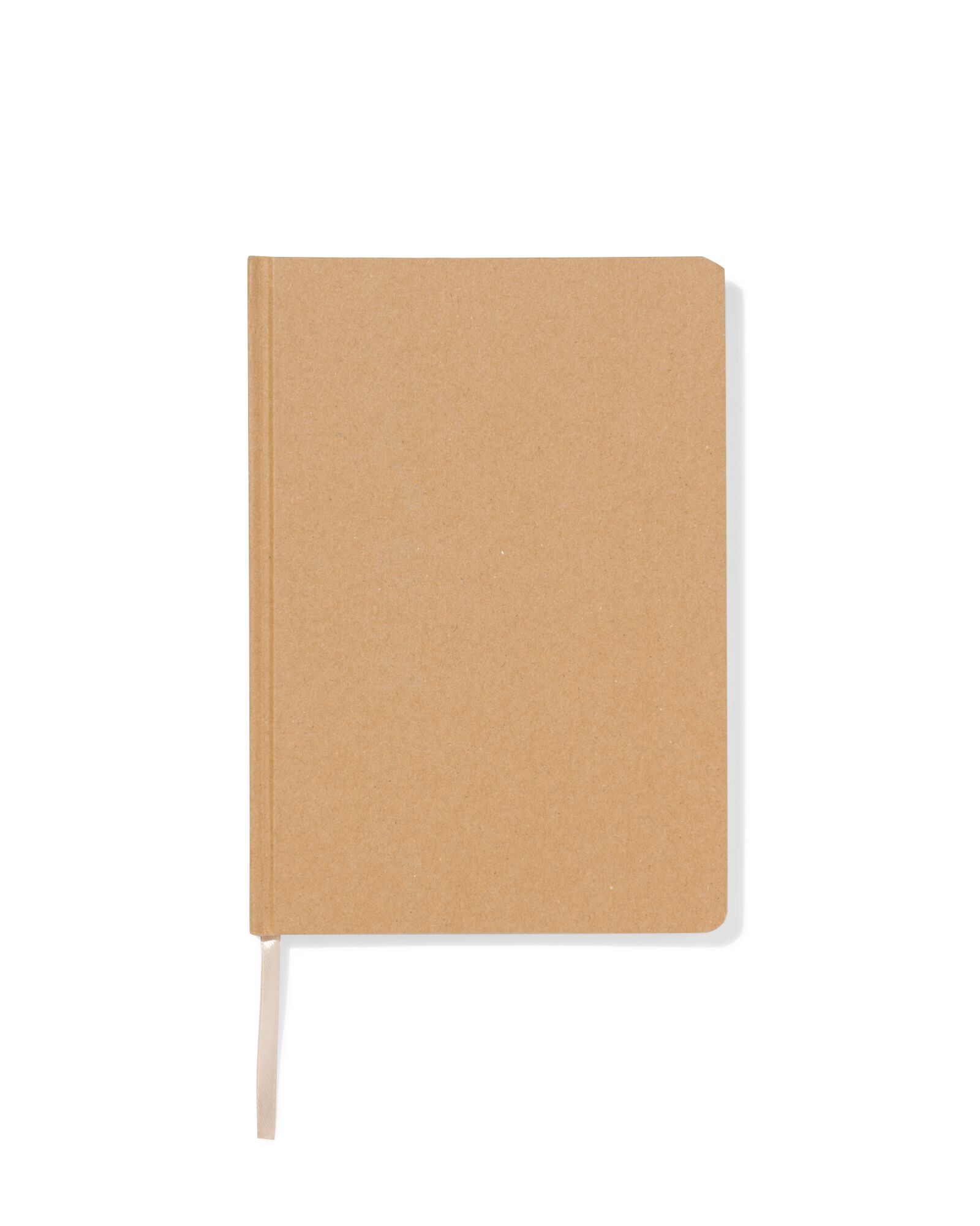 notitieboek A5 blanco kraft - 14120133 - HEMA