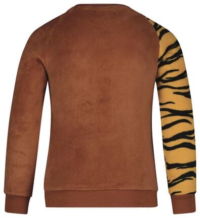 kinder pyjama fleece cheetah - 23020165 - HEMA