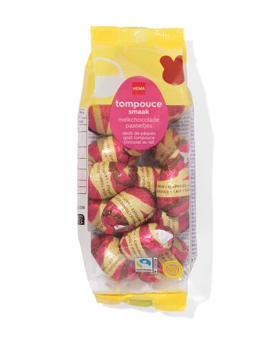 oeufs en chocolat au lait tompouce 175g - 24202308 - HEMA