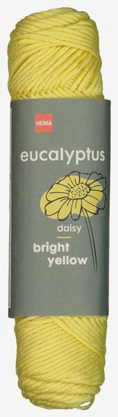 brei en haakgaren eucalyptus 50gr/83m geel geel eucalyptus - 1400207 - HEMA