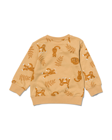 baby sweater tijger beige beige - 1000029749 - HEMA