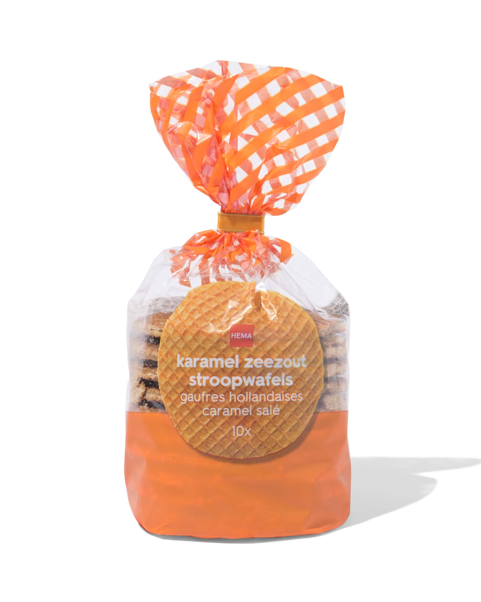 stroopwafels karamel zeezout 400g - 10860091 - HEMA