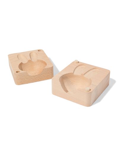 moule &agrave; beurre Miffy 10x8,8cm bois - 25800158 - HEMA