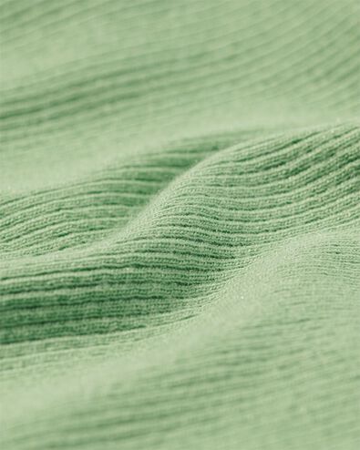 body b&eacute;b&eacute; crois&eacute; &eacute;volutif c&ocirc;tel&eacute; avec bambou stretch vert vert - 33480910GREEN - HEMA