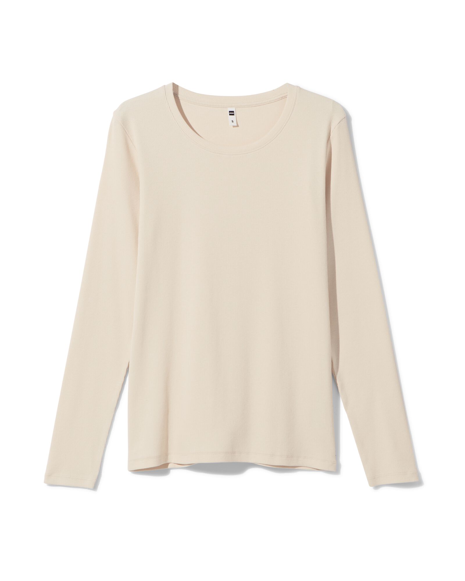 Damentop Clara gerippt eierschalenfarben eierschalenfarben - 36364770OFFWHITE - HEMA