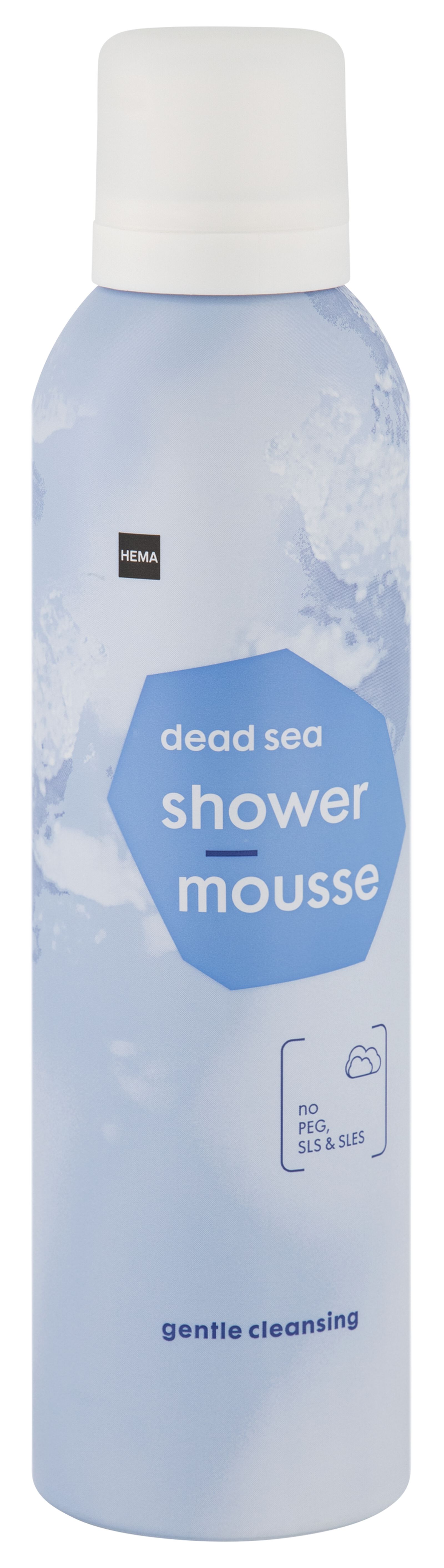 mousse de douche mer morte 250ml - 11314124 - HEMA