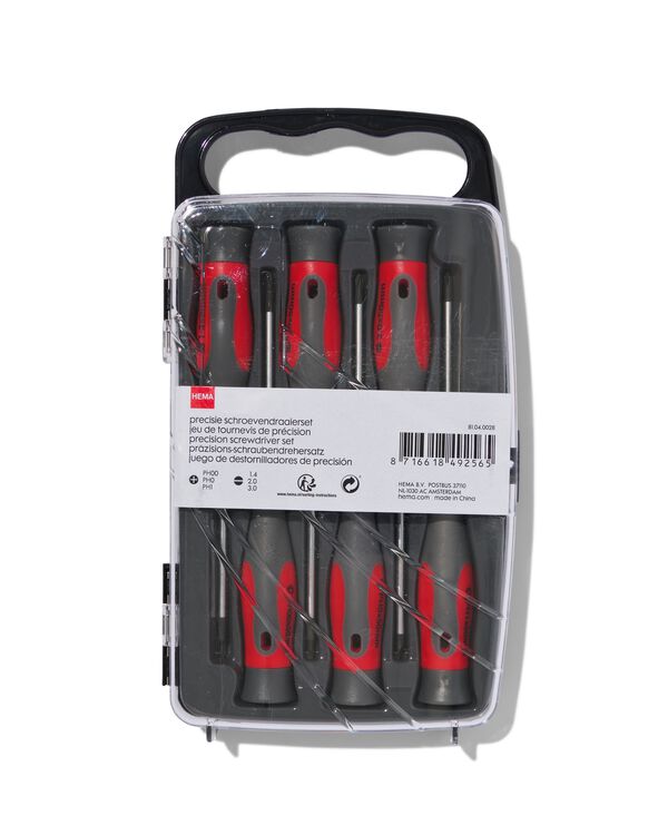 precisie schroevendraaierset - 81040028 - HEMA