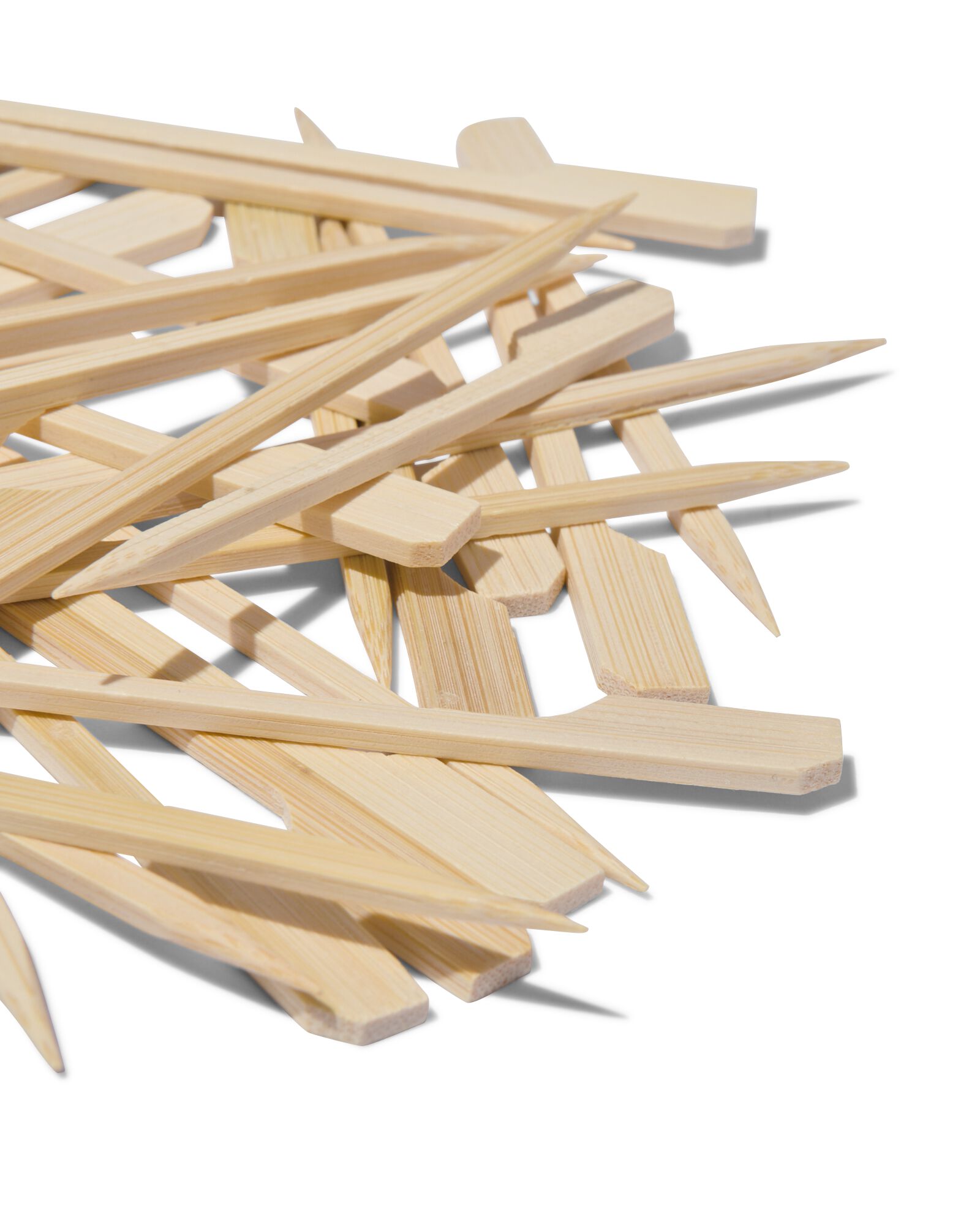 tapas prikkers bamboehout 9cm - 50 stuks - 80830095 - HEMA