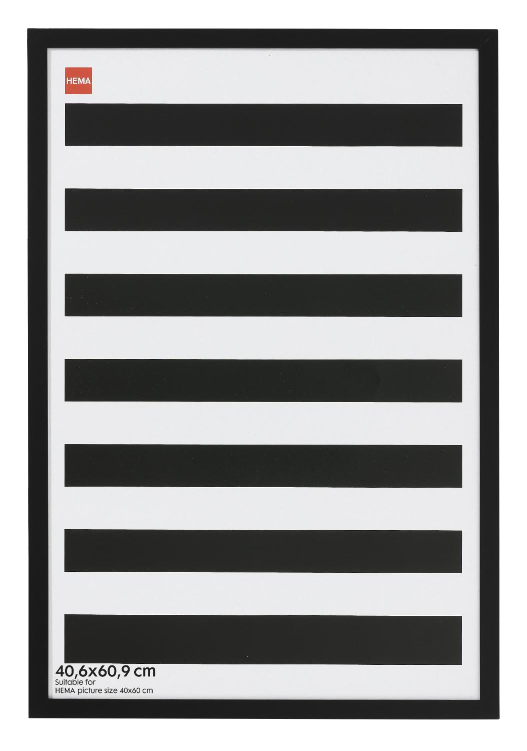 Photo Frame Wood Black 40 6 X 60 9 Hema