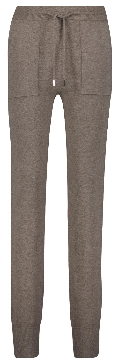 dames loungebroek brown - HEMA