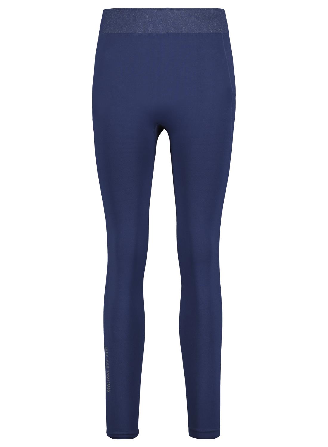 body-shaping sports leggings dark blue 