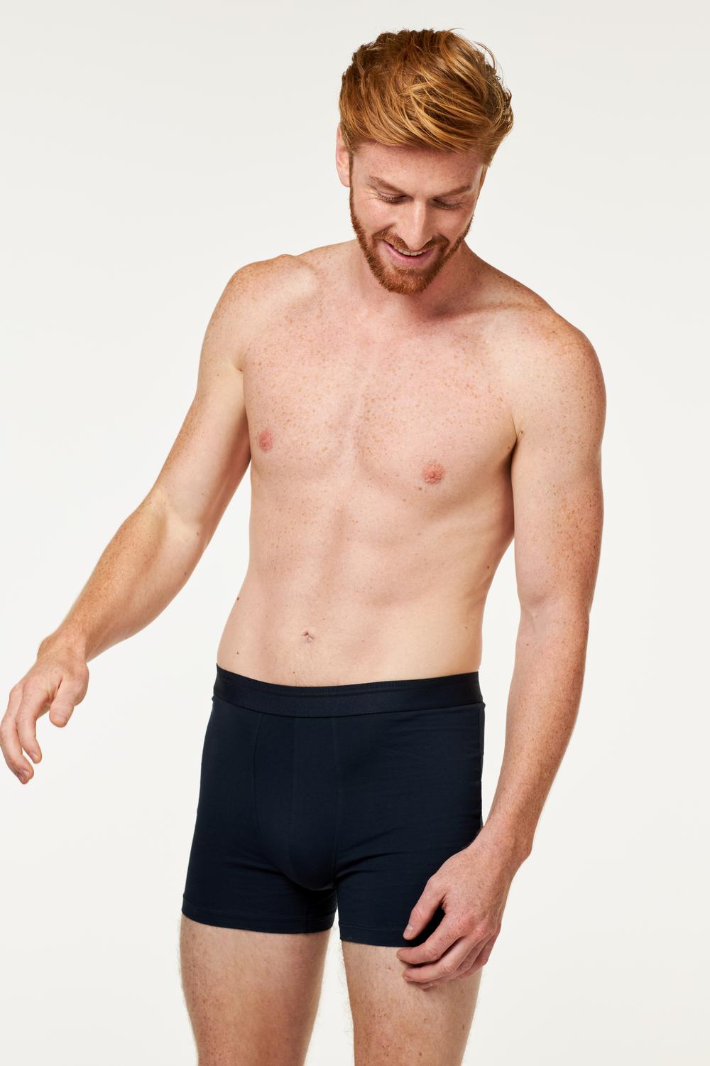 5 Pack Grijze Stretch Heren Onderbroeken