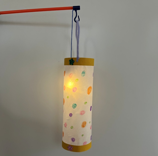 lampion van bakpapier