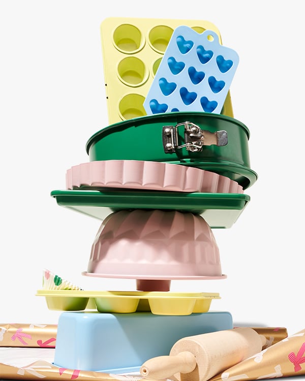 bakvormen, -blikken en accessoires