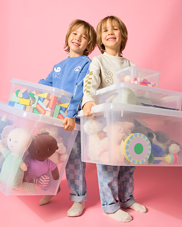 boîtes rangement plastique