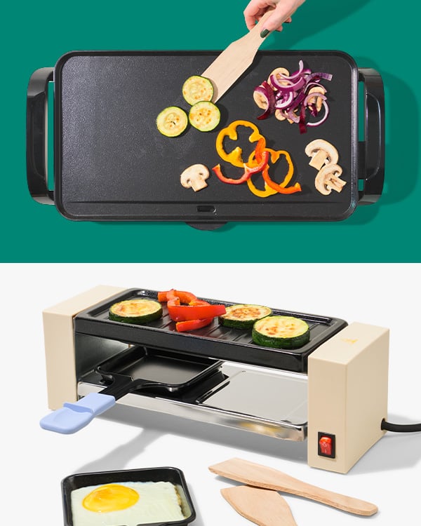 gourmet, teppanyaki en fondue -set