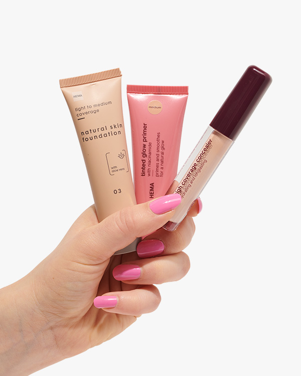 fonds de teint et anti-cernes