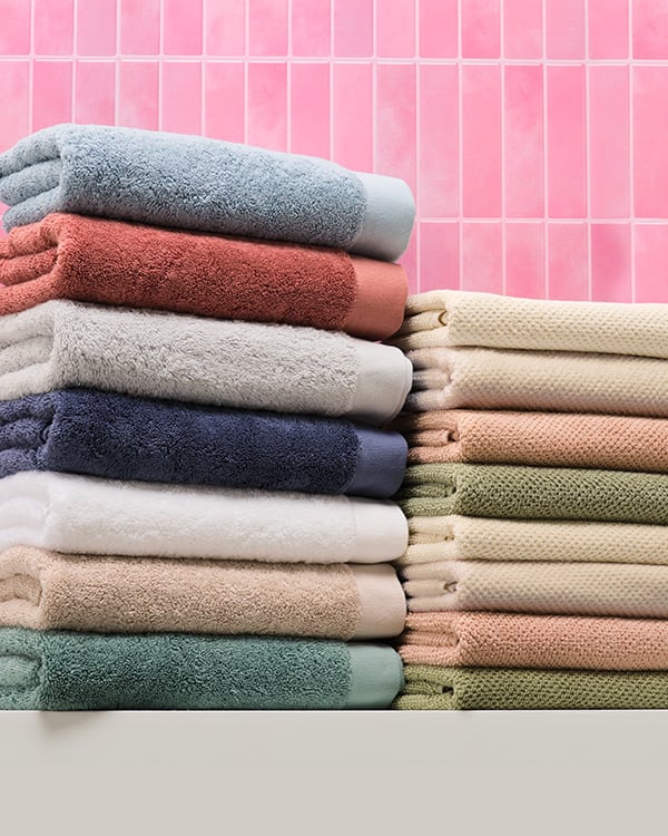 serviettes de bain