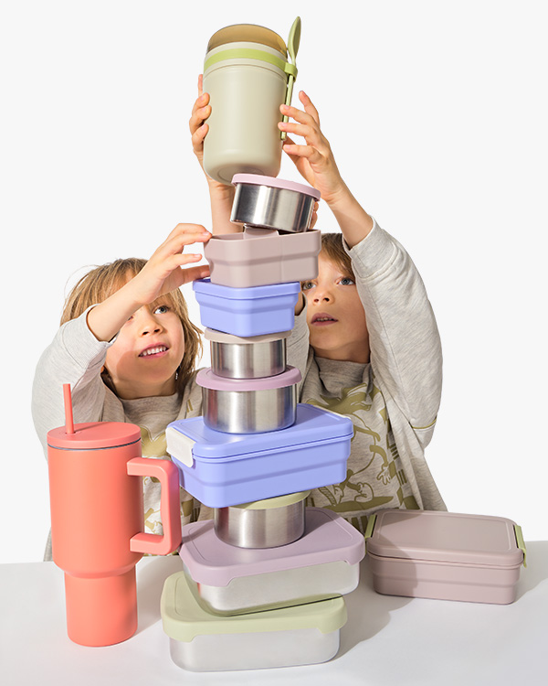 gourdes et lunch boxes