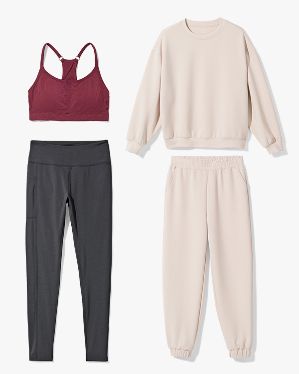 dames sportkleding en bh's