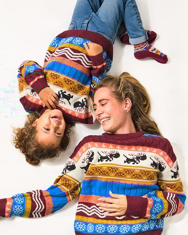 Takkie nachtmode, truien en sokken